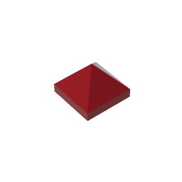 GDS-837 - Slope 45 Degrees 1 x 1 x 2/3 Quadruple Convex