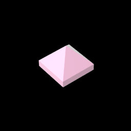 GDS-837 - Slope 45 Degrees 1 x 1 x 2/3 Quadruple Convex