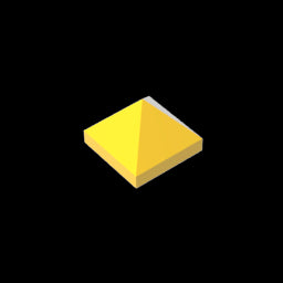 GDS-837 - Slope 45 Degrees 1 x 1 x 2/3 Quadruple Convex