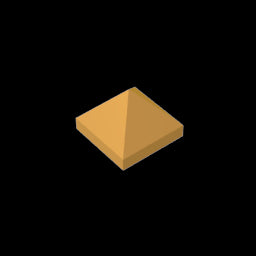 GDS-837 - Slope 45 Degrees 1 x 1 x 2/3 Quadruple Convex
