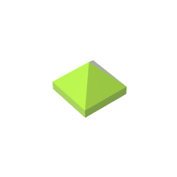 GDS-837 - Slope 45 Degrees 1 x 1 x 2/3 Quadruple Convex