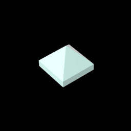 GDS-837 - Slope 45 Degrees 1 x 1 x 2/3 Quadruple Convex