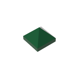 GDS-837 - Slope 45 Degrees 1 x 1 x 2/3 Quadruple Convex