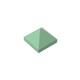 GDS-837 - Slope 45 Degrees 1 x 1 x 2/3 Quadruple Convex