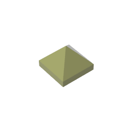 GDS-837 - Slope 45 Degrees 1 x 1 x 2/3 Quadruple Convex