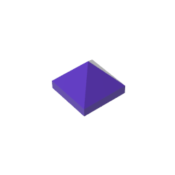 GDS-837 - Slope 45 Degrees 1 x 1 x 2/3 Quadruple Convex