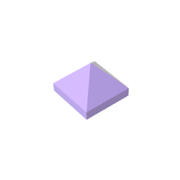 GDS-837 - Slope 45 Degrees 1 x 1 x 2/3 Quadruple Convex