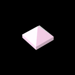 GDS-837 - Slope 45 Degrees 1 x 1 x 2/3 Quadruple Convex
