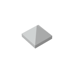 GDS-837 - Slope 45 Degrees 1 x 1 x 2/3 Quadruple Convex