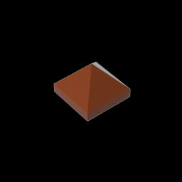 GDS-837 - Slope 45 Degrees 1 x 1 x 2/3 Quadruple Convex