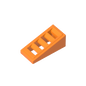 GDS-838 - Slope 18 Degrees 2 x 1 x 2/3 with 4 Slots