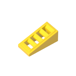 GDS-838 - Slope 18 Degrees 2 x 1 x 2/3 with 4 Slots