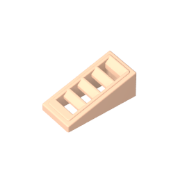 GDS-838 - Slope 18 Degrees 2 x 1 x 2/3 with 4 Slots