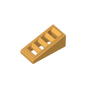 GDS-838 - Slope 18 Degrees 2 x 1 x 2/3 with 4 Slots