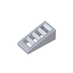 GDS-838 - Slope 18 Degrees 2 x 1 x 2/3 with 4 Slots