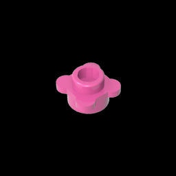 GDS-839 - Plant, Flower, Plate Round 1 x 1 with 4 Petals