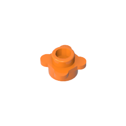 GDS-839 - Plant, Flower, Plate Round 1 x 1 with 4 Petals