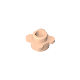 GDS-839 - Plant, Flower, Plate Round 1 x 1 with 4 Petals