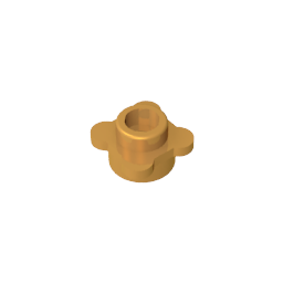 GDS-839 - Plant, Flower, Plate Round 1 x 1 with 4 Petals