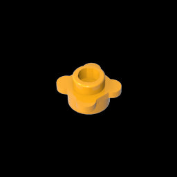 GDS-839 - Plant, Flower, Plate Round 1 x 1 with 4 Petals