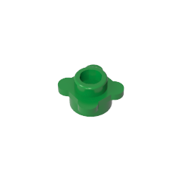 GDS-839 - Plant, Flower, Plate Round 1 x 1 with 4 Petals