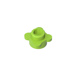 GDS-839 - Plant, Flower, Plate Round 1 x 1 with 4 Petals