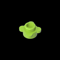 GDS-839 - Plant, Flower, Plate Round 1 x 1 with 4 Petals