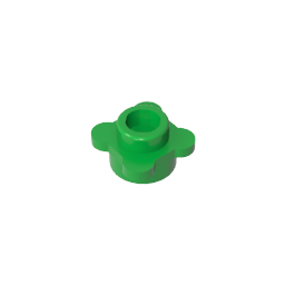 GDS-839 - Plant, Flower, Plate Round 1 x 1 with 4 Petals