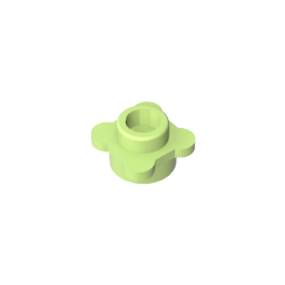 GDS-839 - Plant, Flower, Plate Round 1 x 1 with 4 Petals