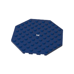 GDS-840 - Plate Special 10 x 10 Octagonal with Hole