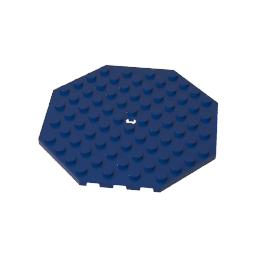 GDS-840 - Plate Special 10 x 10 Octagonal with Hole