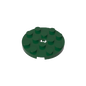 GDS-841 - Plate Round 4 x 4 with Pin Hole