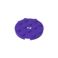 GDS-841 - Plate Round 4 x 4 with Pin Hole
