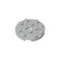 GDS-841 - Plate Round 4 x 4 with Pin Hole