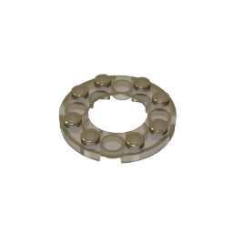 GDS-842 - Plate Round 4 x 4 with 2 x 2 Hole