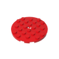 GDS-843 - Plate Round 6 x 6 with Hole