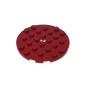 GDS-843 - Plate Round 6 x 6 with Hole