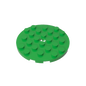 GDS-843 - Plate Round 6 x 6 with Hole