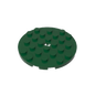 GDS-843 - Plate Round 6 x 6 with Hole