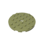 GDS-843 - Plate Round 6 x 6 with Hole