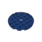 GDS-843 - Plate Round 6 x 6 with Hole