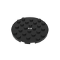 GDS-843 - Plate Round 6 x 6 with Hole