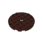 GDS-843 - Plate Round 6 x 6 with Hole