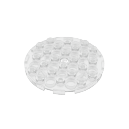 GDS-843 - Plate Round 6 x 6 with Hole