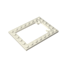 GDS-845 - Plate Special 6 x 8 Trap Door Frame Horizontal [Long Pin Holders]