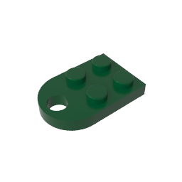 GDS-846 - Plate Special 3 x 2 with Hole