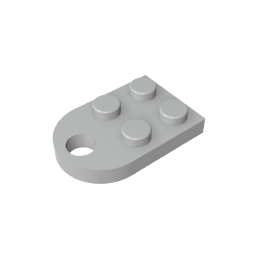 GDS-846 - Plate Special 3 x 2 with Hole