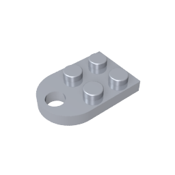 GDS-846 - Plate Special 3 x 2 with Hole