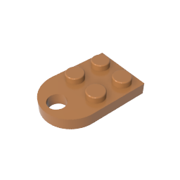 GDS-846 - Plate Special 3 x 2 with Hole