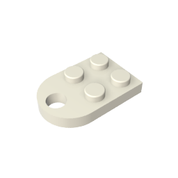 GDS-846 - Plate Special 3 x 2 with Hole
